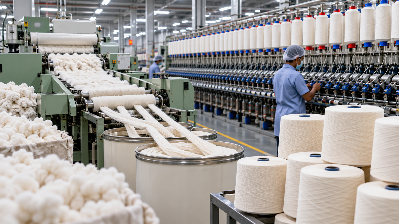 Spinning & Yarn Manufacturing – Photo 1